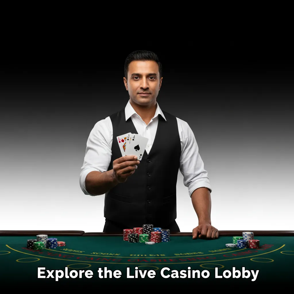 Live casino lobby showing 200+ tables by Evolution, Pragmatic Play, Ezugi, Playtech, TVBET; browse by game and play in INR.