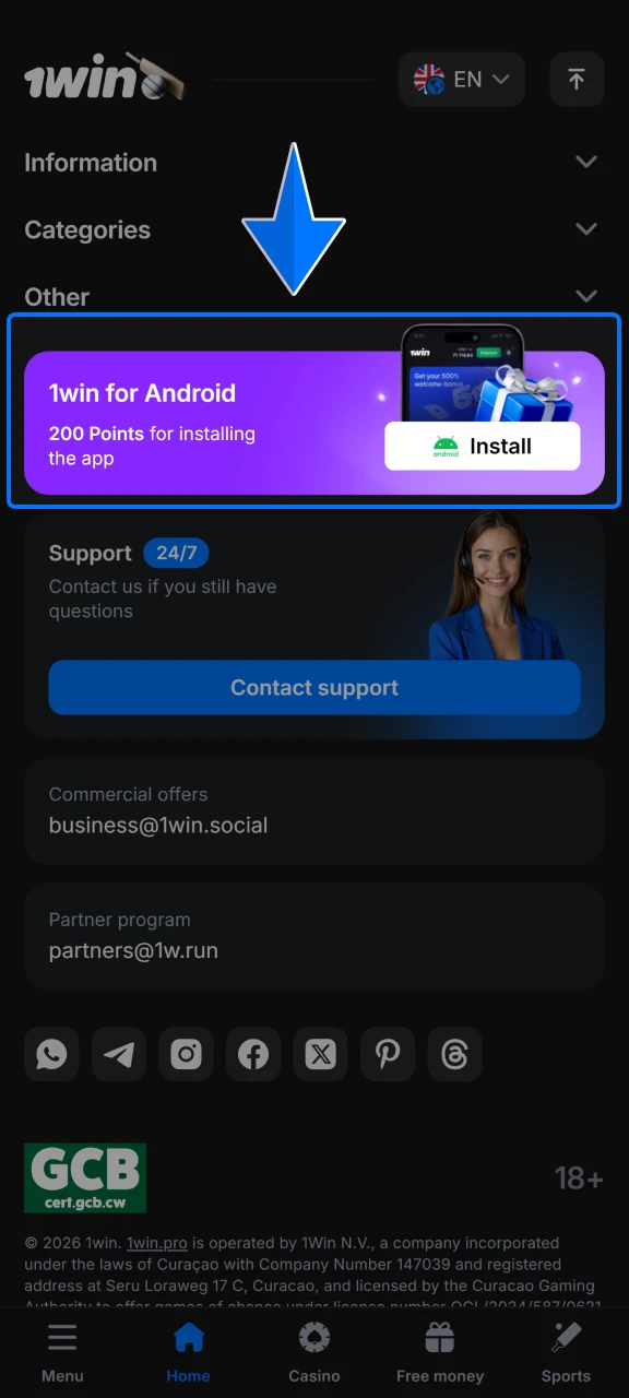 Download and install the latest 1win mobile application on your device to access exclusive mobile bonuses.