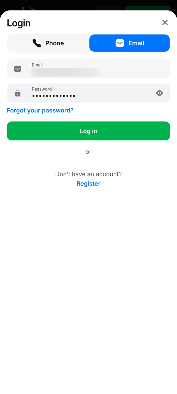 Access your 1win profile using your credentials to manage your balance and active promotions.
