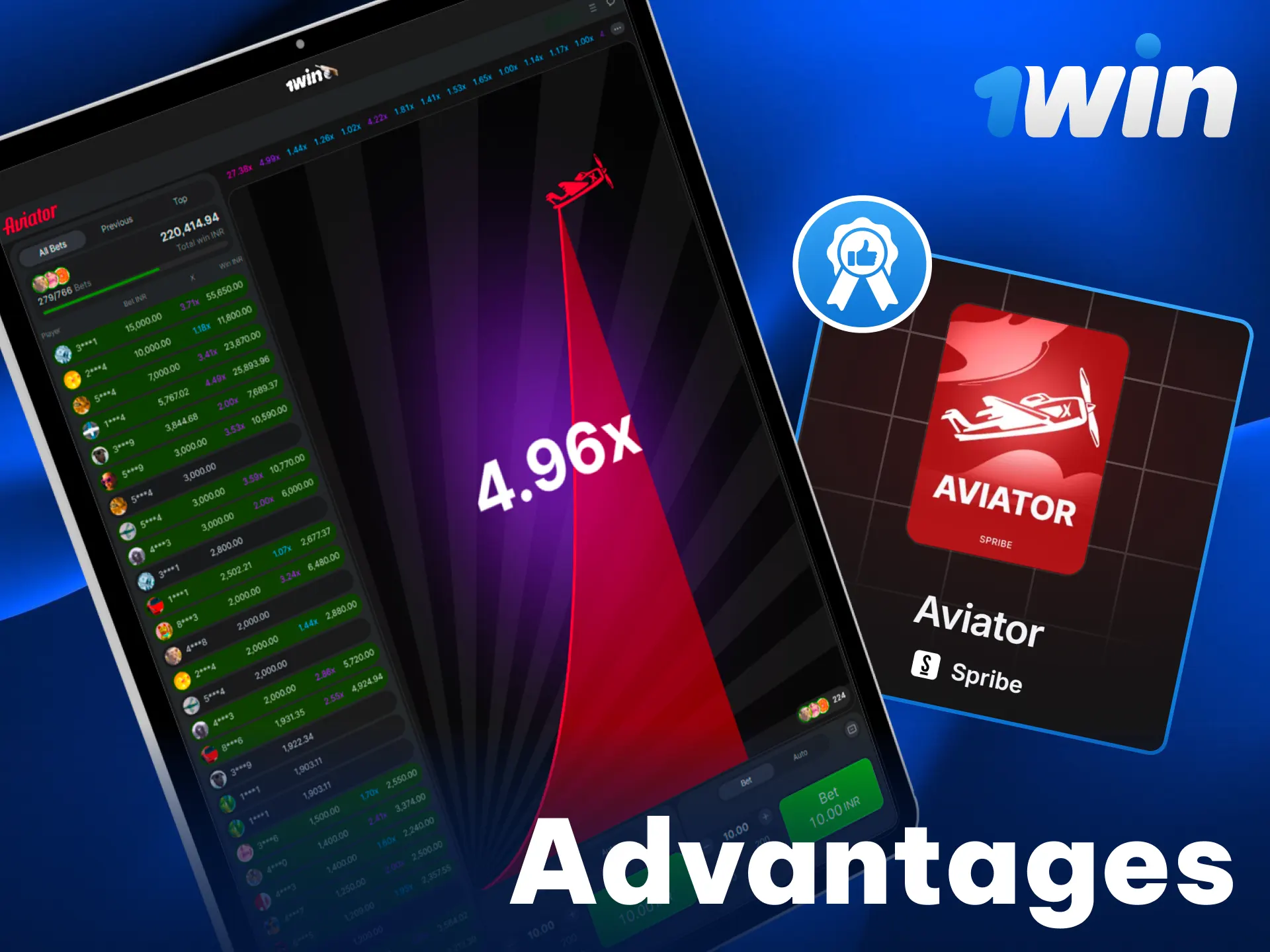 Find out why you should play the Aviator game on 1win.