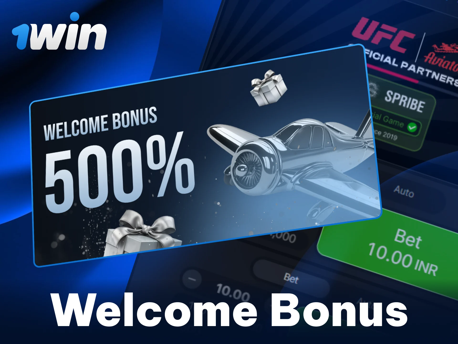 Learn how the welcome bonus works for playing Aviator on 1win.