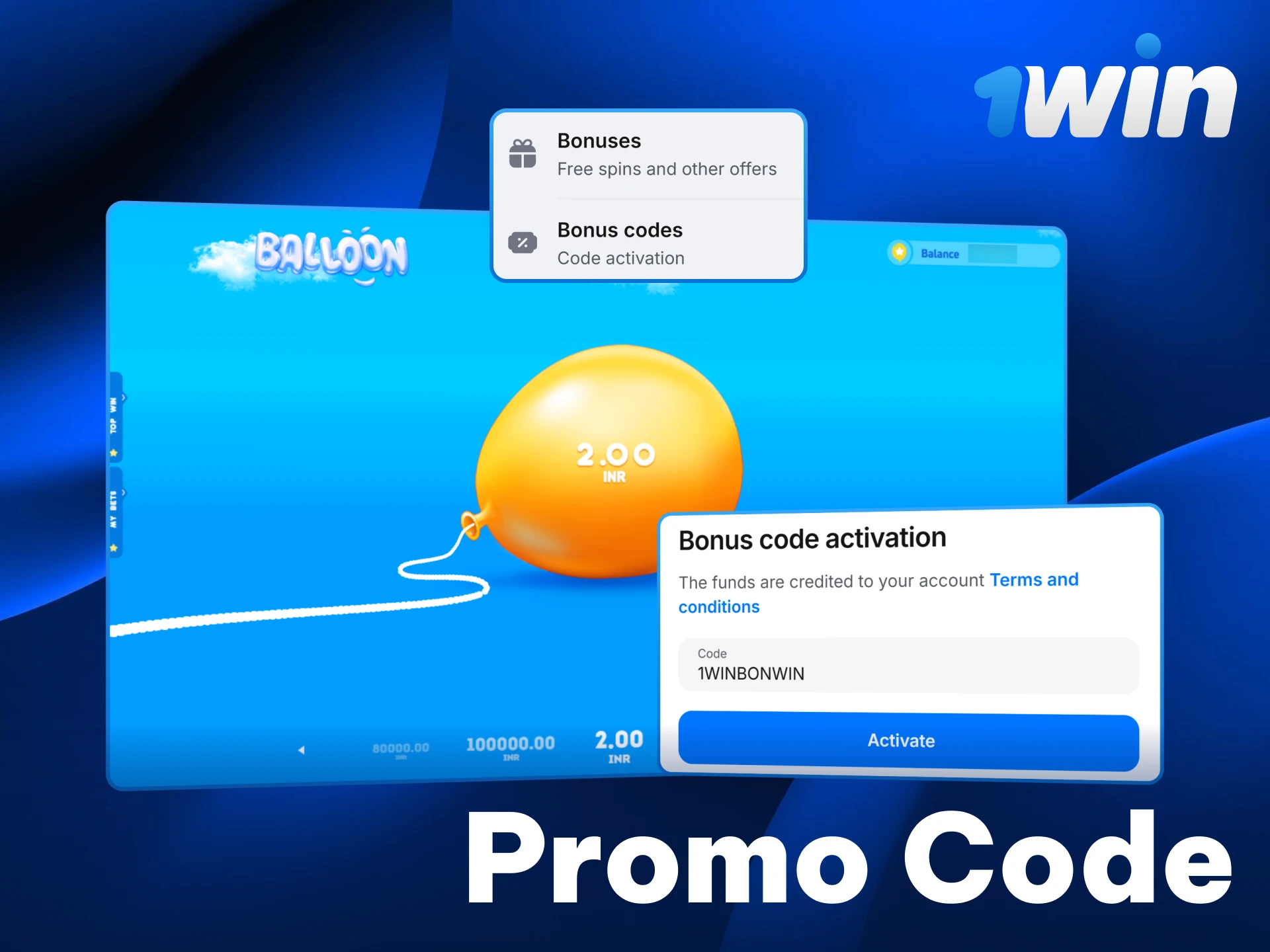 Use an exclusive 1win promo code to get extra value today.