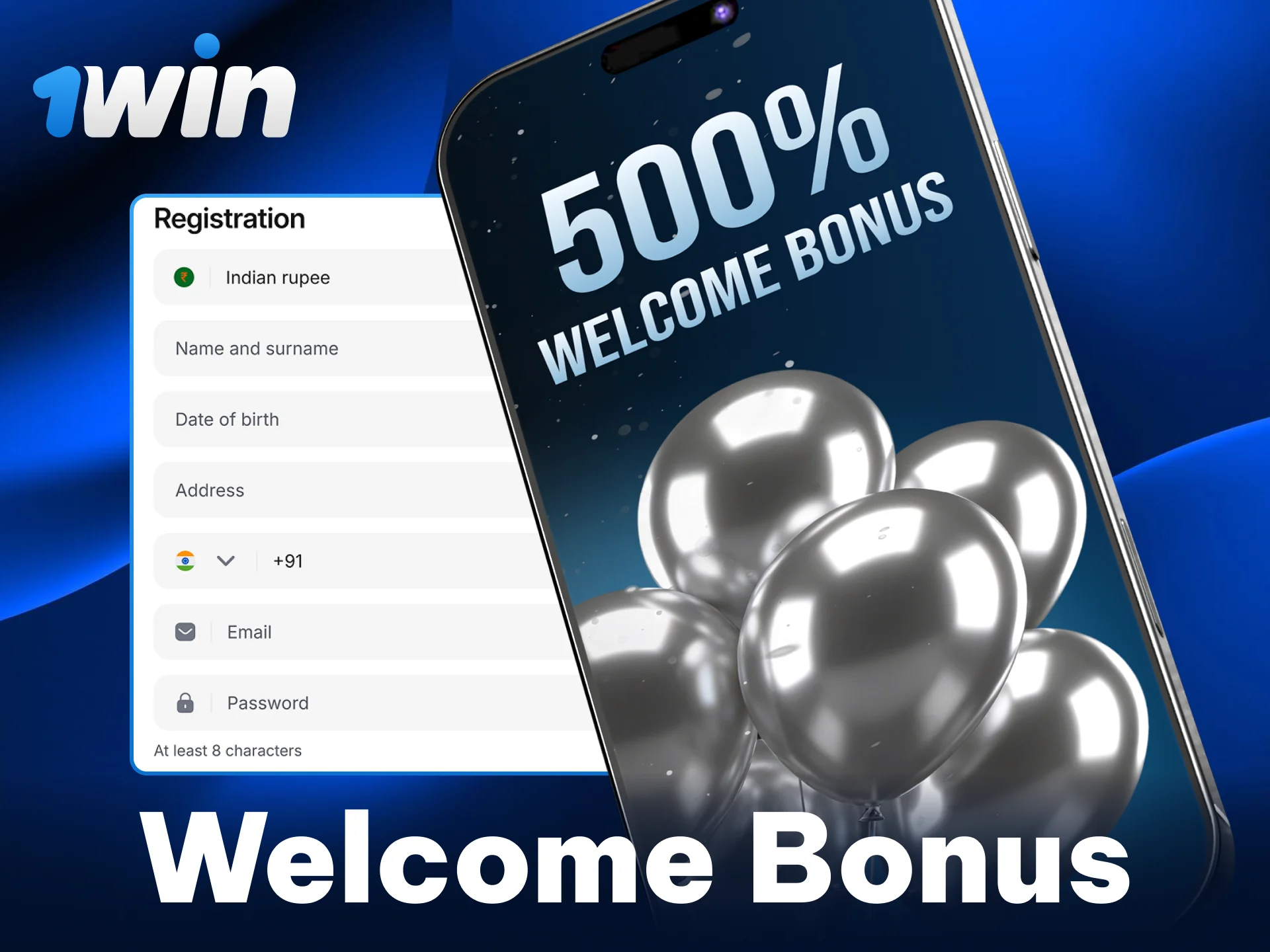 Claim your 1win welcome bonus for Balloon players in India.