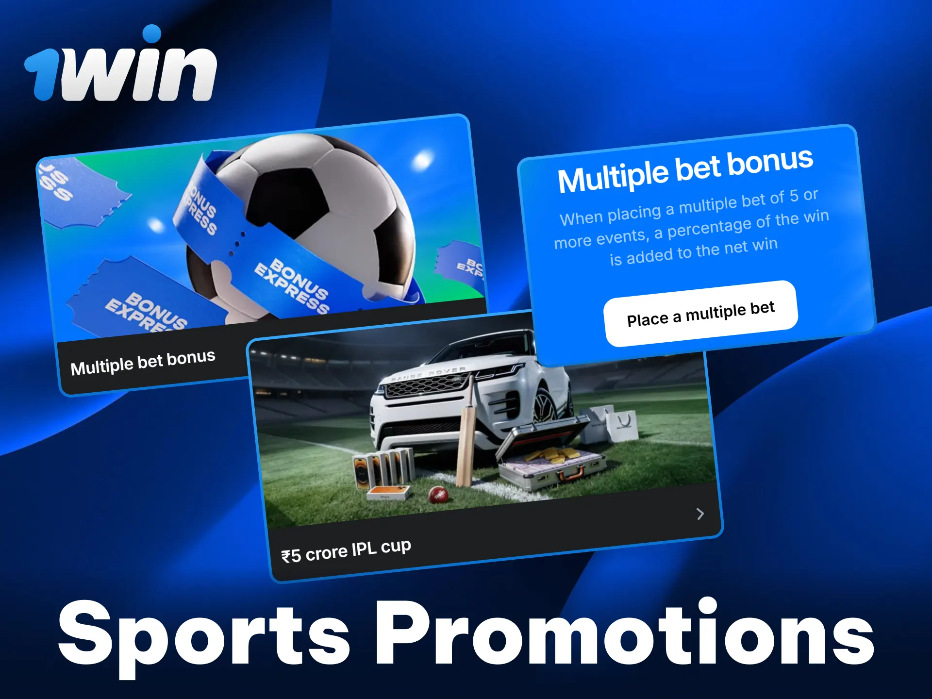 Explore lucrative sports betting promotions on 1win India for maximum wins.