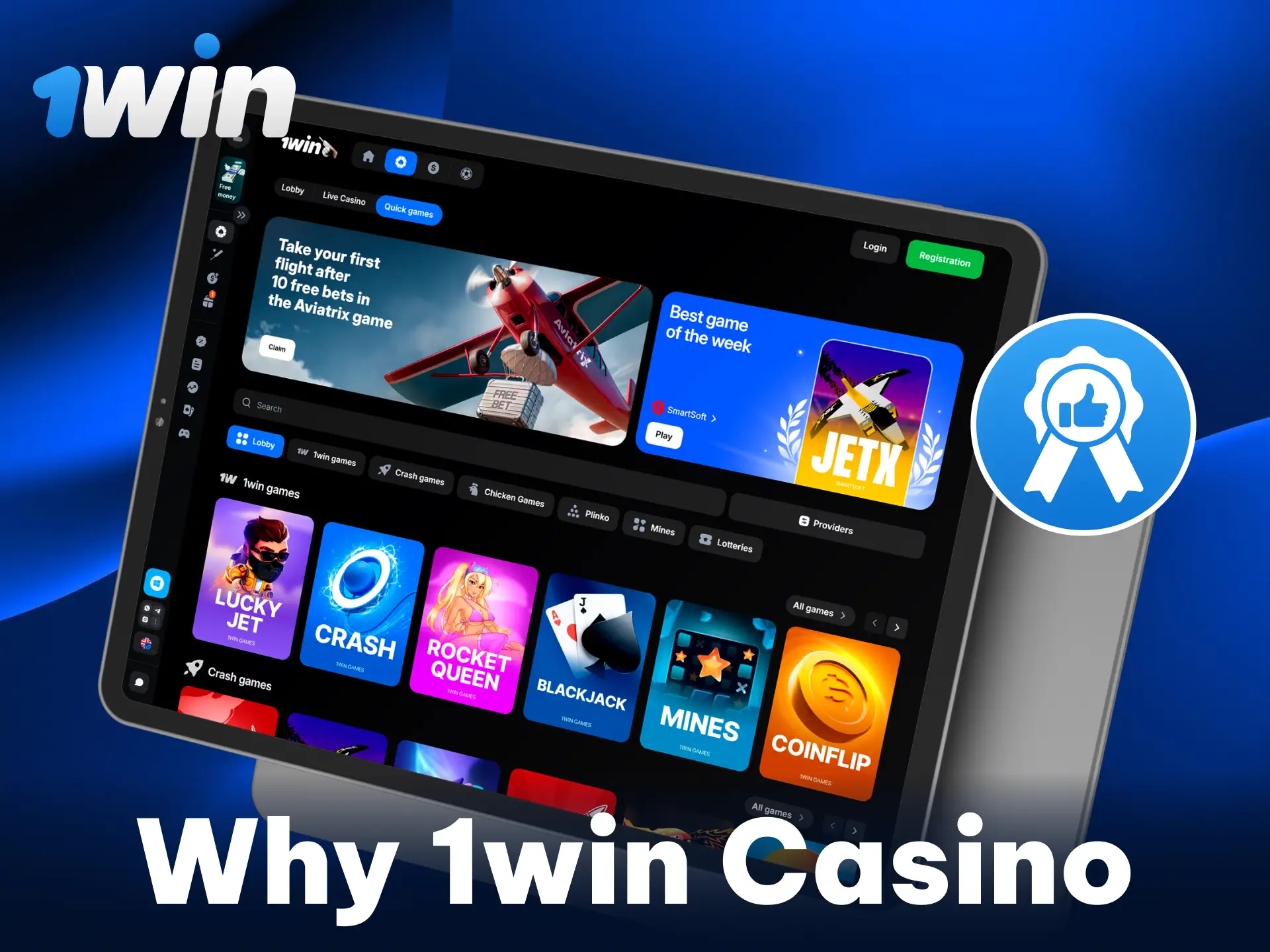 Discover why India players pick the official 1win Casino site today.