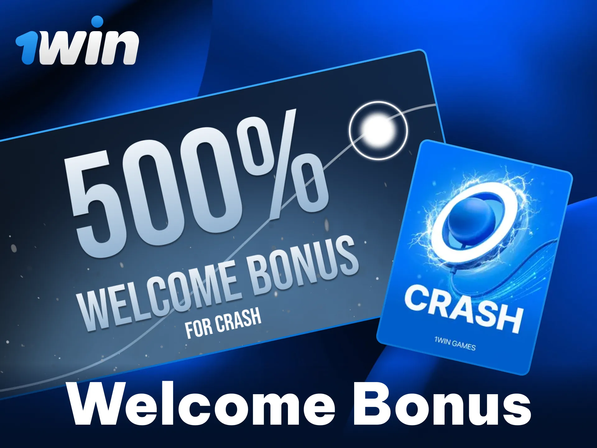 Claim your 500% welcome bonus for the Crash game on 1win.