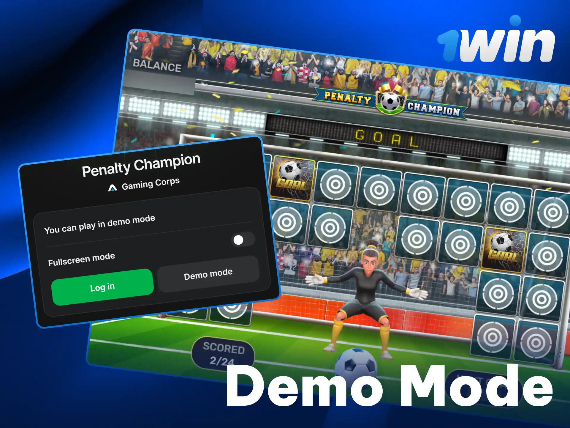 Test the gameplay for free without spending any of your money.