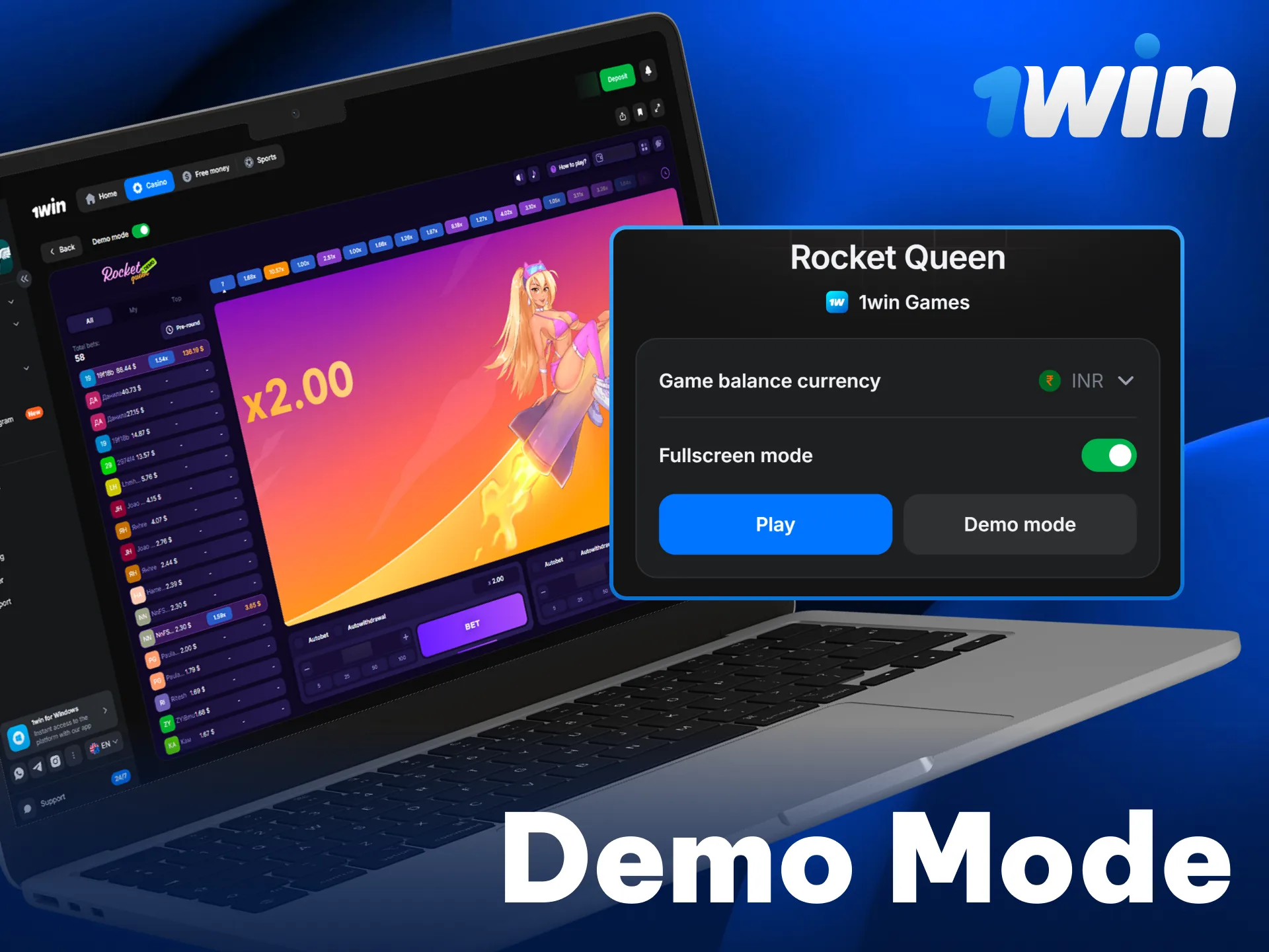 Test your betting strategies risk-free using the complimentary trial mode.