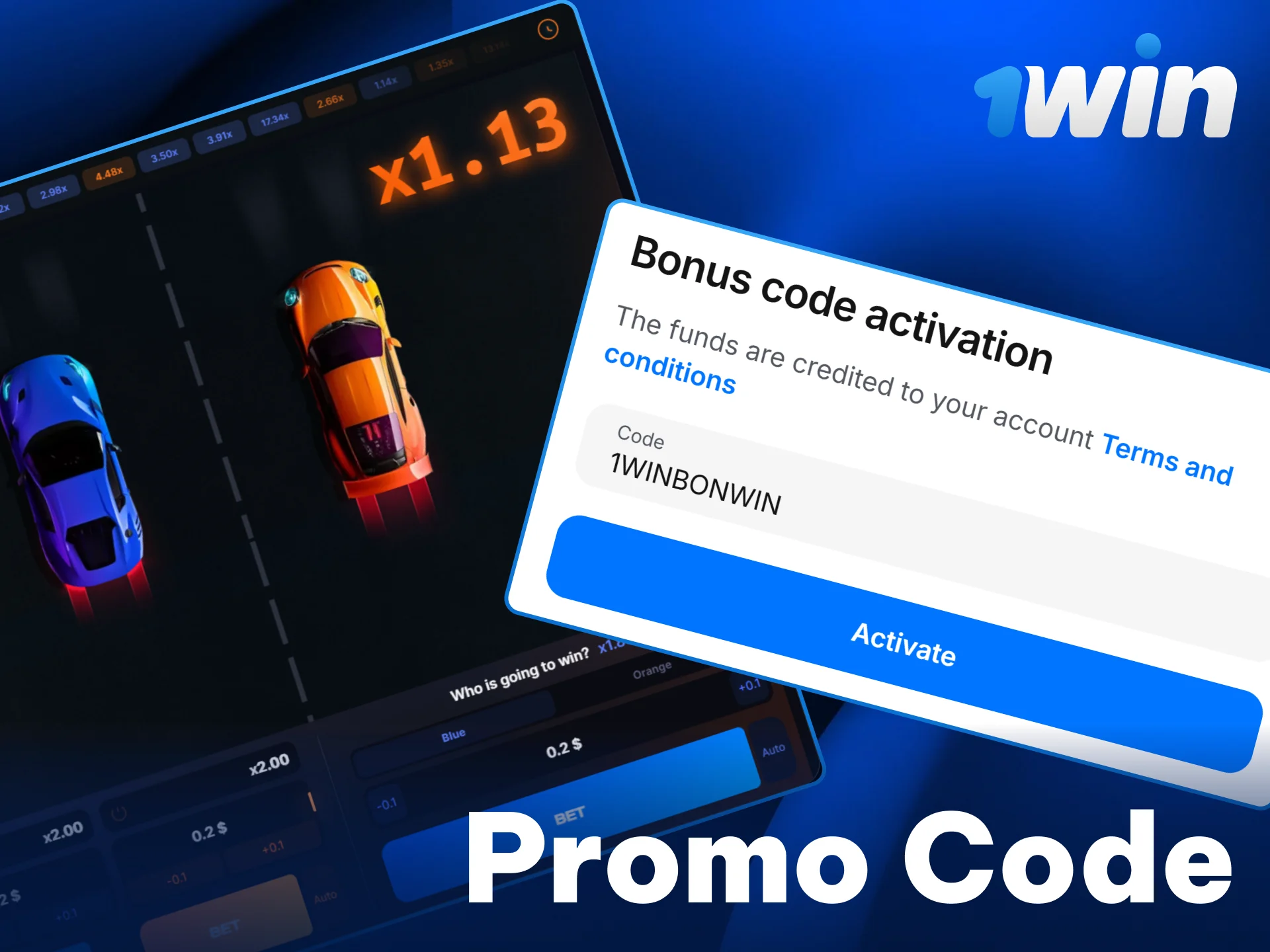 Apply our exclusive voucher to maximize your available betting balance instantly.