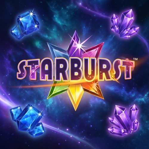 Enjoy the classic Starburst slot game online at 1win Casino.